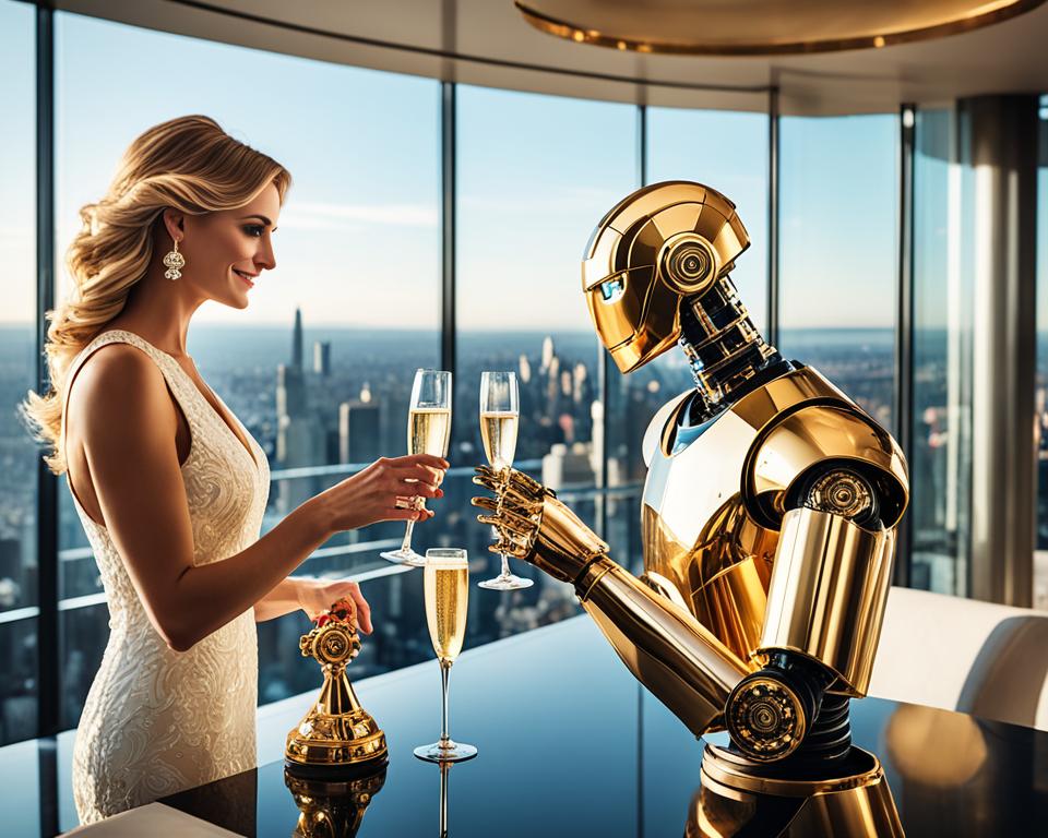 robots in luxury automation
